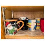 Collection of Assorted Ceramic Coffee Mugs