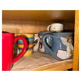 Collection of Assorted Ceramic Coffee Mugs