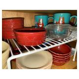 Assorted Collection of Mugs, Bowls, and Plates