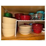 Assorted Collection of Mugs, Bowls, and Plates