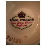 Collection of Fine Bone China Cups and Crystal Stemware