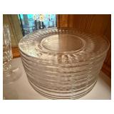 Collection of Fine Bone China Cups and Crystal Stemware