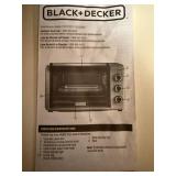 Black+Decker Convection Countertop Oven with Instruction Manual