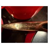 Set of Red Cookware Pots and Pans by KitchenAid and Farberware