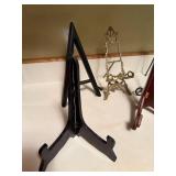 Collection of Decorative Display/Plate Stands