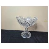 Collection of Crystal and Gold Miniatures with Cut Glass Centerpiece