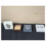 Collection of Decorative Home Accents and Figurines