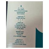 VTG Hand Carved (Elephant) Wooden Foldable Book Stand & Assorted Home Decor Collection Including Candles, Trinket Tray, and Decorative Plates