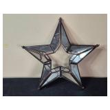 VTG Hand Carved (Elephant) Wooden Foldable Book Stand & Assorted Home Decor Collection Including Candles, Trinket Tray, and Decorative Plates