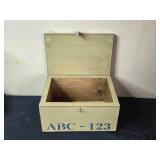 Rustic Wooden Candle Holder Set with Decorative House and Box