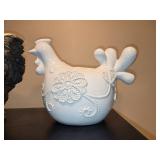 Set of Chicken Decor Sculptures