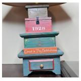 Unique Table Lamp with Vintage Style Base and 