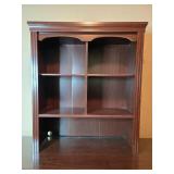 Traditional Wooden Hutch with Drawers and Shelves