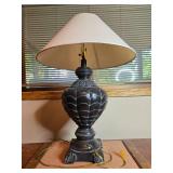Elegant Black Decorative Table Lamp with Shade