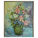 Floral Still Life Painting by Frank Reinhardt