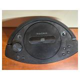 Insignia Portable CD Player with Red Speaker Base