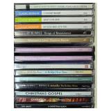 Large Collection of Various Christmas and Inspirational Music CDs