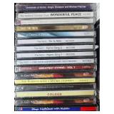 Collection of Music CDs Featuring Christmas, Hymns, and Classical Themes