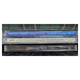 Collection of Music CDs Featuring Christmas, Hymns, and Classical Themes