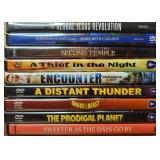 Collection of Religious and Documentary DVDs Featuring Various Themes