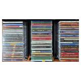 Collection of Music CDs Featuring Various Artists and Genres