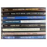 Collection of Music CDs Featuring Various Artists and Genres