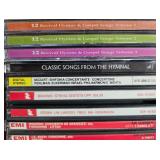 Collection of Holiday and Classical Music CDs