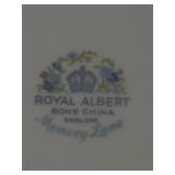 Collection of Vintage English Bone China Plates and Mug