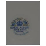 Collection of Vintage English Bone China Plates and Mug