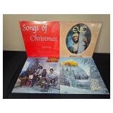 Collection of Vintage Vinyl Records with Covers