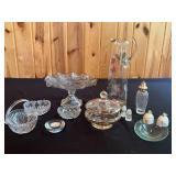 Assorted Crystal and Glass Tableware Collection