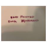 Dresden Figurines, VTG Collection of Porcelain Plates and Glass Bowl