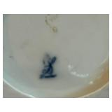 Dresden Figurines, VTG Collection of Porcelain Plates and Glass Bowl