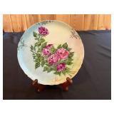 Beautiful Limoges Plate w Stand, Collection of Decorative Porcelain and Ceramic Items, Vintage and Floral Designs
