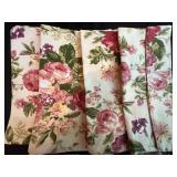 Assorted Collection of Fabric Napkins and Embroidered Squares