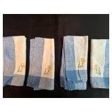 Assorted Collection of Fabric Napkins and Embroidered Squares