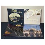 Collection of Vintage Vinyl Records Featuring Various Artists