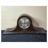 Antique Ingraham Mantel Clock with Wood Case