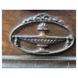 Antique Ingraham Mantel Clock with Wood Case