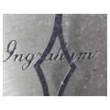 Antique Ingraham Mantel Clock with Wood Case