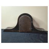 Antique Ingraham Mantel Clock with Wood Case