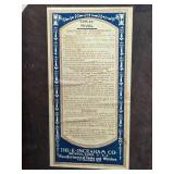 Antique Ingraham Mantel Clock with Wood Case