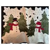 Collection of Assorted Holiday and Floral Table Linens & Placemats