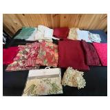 Assorted Collection of Tablecloths, Runners and Placemats