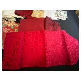 Assorted Collection of Tablecloths, Runners and Placemats