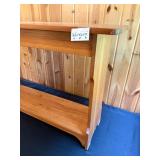 Solid Wooden Hallway Console Table with Shelf