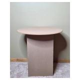 Simple Wood Accent Table with Shelves