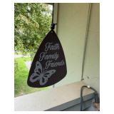 Decorative Wind Chime with Inspiring Message