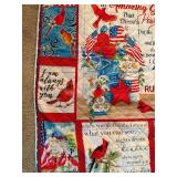 Patriotic Themed Quilt Blanket by Block of Gear