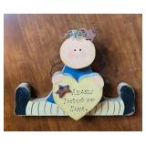 Decorative Home Decor Set with Clock, Frame, and Autumn Display